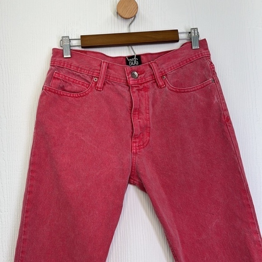 Urban Outfitters BDG - Vintage Red Stonewash Dad Fit Jean Size 29x30 - Picture 6 of 10